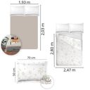 Ver imagem 4 de Jogo de Cama King Size 200 Fios Nova América - Sebastian (7850)