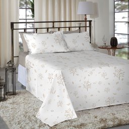 Jogo de Cama King Size 200 Fios Nova América - Sebastian (7850) - 7