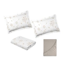 Jogo de Cama King Size 200 Fios Nova América - Sebastian (7850) - 4