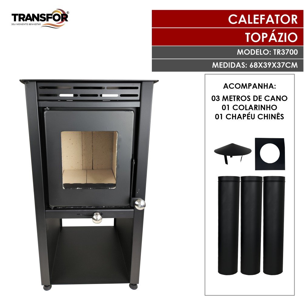 Calefator Topázio - Tr3700 - 2