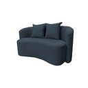 Ver imagem 4 de Sofá Decorativo Montreal 150cm Orgânico Bouclé Cinza
