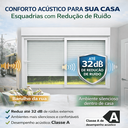 Ver imagem 2 de Janela de Correr Pvc Branco Veneziana Integrada Automática Anti Ruído Itec