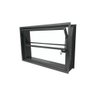 Janela Basculante em Aço sem Grade 60x40 R120 Tradição - Cinza - 2