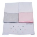 Ver imagem 1 de Pano de Boca Malha Poa Rosa