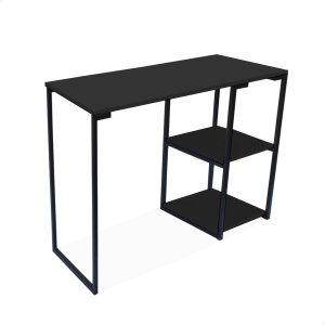 Escrivaninha Mesa Gamer Game Nic 900 Mm Preto Tampo Preto