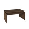 Mesa de Centro Bianca Compacta para Sala de Estar Cor Amêndoa Espresso Móveis - 2