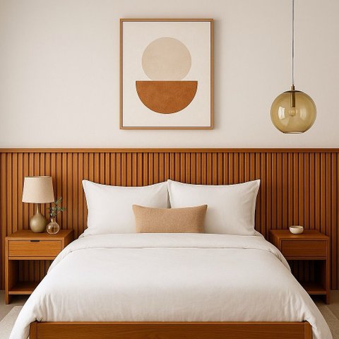 Painel Ripado Freijó Canela Und