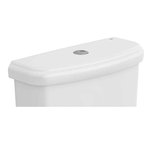 Tampa para Caixa Acoplada Fit Plus Branco Celite