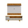 Jogo Painel e Rack Brook Naturalle Off White - 3