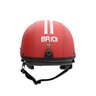 Capacete Coquinho Scooter Elétrica Bike Vermelho Viseira - 2