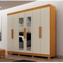 Ver imagem 1 de Guarda Roupa Casal Esp c/ Pés 100% MDF Aspen - Arbo Design