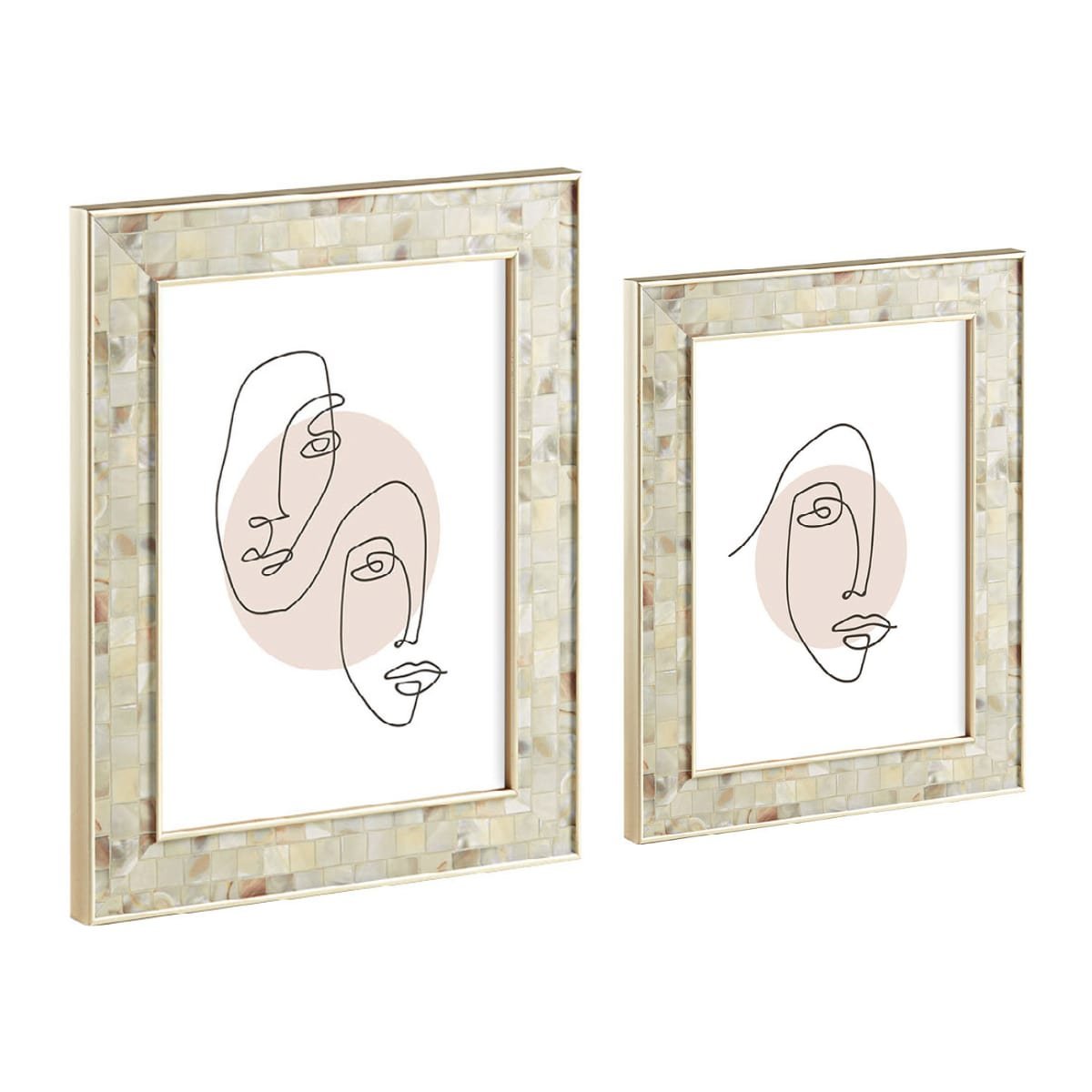 Kit Porta Retrato Madrepérola 15x20 & 20x25cm - Mart