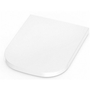 Assento Original Polipropileno Soft Close Elite Branco Celite