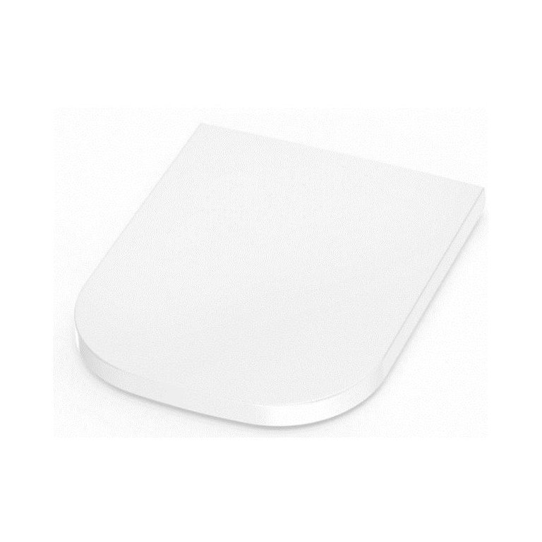 Assento Original Polipropileno Soft Close Elite Branco Celite