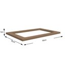 Ver imagem 2 de Tampo de Cozinha Modulado P/ Balcão Cooktop E608 80cm Nogueira - Kappesberg