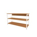 Ver imagem 6 de Sapateira para Quarto Industrial Marrom/Canela/Branco