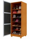 Ver imagem 4 de Sapateira Multiuso Modulo Organizador Sapatoschay 1P Espelho Cor:Madeira