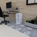 Ver imagem 2 de Mesa Lateral Branco Aparador de Sofa Escritorio Mesa Lateral Cama Mesa de Canto