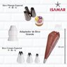Kit Bicos 1m + 1b + Saco De Confeitar + Adaptador - 2