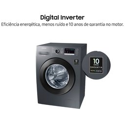 Lavadora de Roupas Samsung 11kg, Automática, Digital Inverter WW4000 - 5