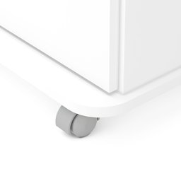 Armário Organizador Multiuso Sapateira 2 Portas 169cm Limeira Branco - Politorno - 5