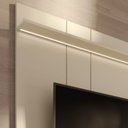 Ver imagem 4 de Painel Neon Float 2,15 m para TV com Iluminação LED Off-White Fosco