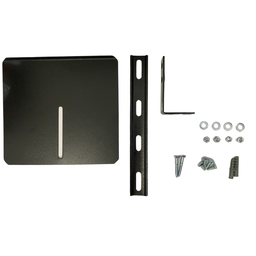 Suporte Bandeja 23x20cm P/ Dvd Videogame Conversor Decodificador Tv Cabo Fixa em Parede e Suporte Tv - 2