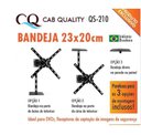 Ver imagem 4 de Suporte Bandeja 23x20cm p/ Dvd Videogame Conversor Decodificador TV Cabo Fixa em Parede e Suporte TV