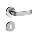 Ver imagem 1 de Fechadura 413 com Roseta Cromo Acetinado Interna