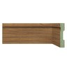 Rodapé de MDF Frisado de 10cm x 2,40m Rende 2,4 Metros Moldufama 1002 - 1