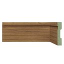 Ver imagem 1 de Rodapé de MDF Frisado de 10cm x 2,40m Rende 2,4 Metros Moldufama 1002