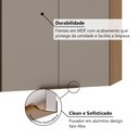 Ver imagem 4 de Armário Aéreo Canto Diagonal 2 Portas 74cm Vitra Luciane Móveis