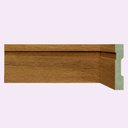 Ver imagem 1 de Rodapé de MDF Frisado de 10cm x 2,40m Rende 2,4 Metros Moldufama 1002