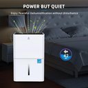 Ver imagem 4 de Takywep Desumidificador 25 Pints Energy Star 1.500 Sq.ft Branco