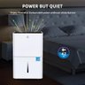 Takywep Desumidificador 25 Pints Energy Star 1.500 Sq.ft Branco - 4