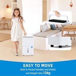 Takywep Desumidificador 25 Pints Energy Star 1.500 Sq.ft Branco - 3