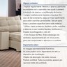 Sofá 4 Lugares Retrátil e Reclinável 250cm Espanha  Veludo   - 13