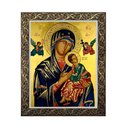 Ver imagem 1 de Quadro Nossa Senhora do Perpétuo Socorro Moldura Luxo 55 cm x 45 cm FORNECEDOR 55 066 Perpétuo Socor