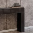 Ver imagem 3 de Aparador para Sala de Estar 102cm 100% Mdf Tb69 Preto Brilho - Dalla Costa