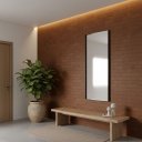 Ver imagem 3 de Kit 50 Placas Tijolinho Mdf Autocolante Decoração 3d para Interiores