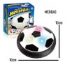 Brinquedo Bola Futebol Eletric Air Hoverball Flutuante Luz e Movimento Deslizante - 3