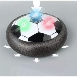 Brinquedo Bola Futebol Eletric Air Hoverball Flutuante Luz e Movimento Deslizante - 5