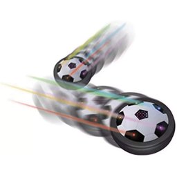 Brinquedo Bola Futebol Eletric Air Hoverball Flutuante Luz e Movimento Deslizante - 4