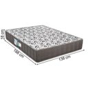 Ver imagem 2 de Colchão Casal ToraFlex Toraflex Coala D33 Tecido Misto Bordado 188x138x18