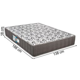 Colchão Casal ToraFlex Toraflex Coala D33 Tecido Misto Bordado 188x138x18 - 2