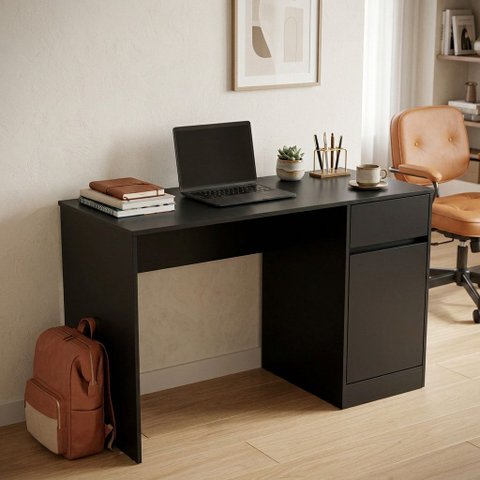 Escrivaninha Office Dallas - Preto