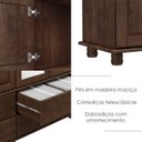 Ver imagem 4 de Cristaleira Balcao Buffet e Aparador Madeira Maciça Cafe Milani Store