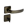 Fechadura 406 com Roseta Bronze Oxidado Banheiro - 1