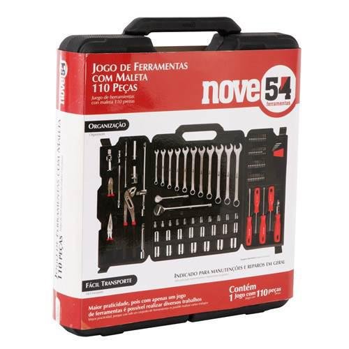 Jogo de Ferramentas Nove54 C/110pcs - 2