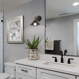 Papel de Parede Adesivo Lavavel Texturizado Linhas e Folhas Cinza 500x60cm - 8